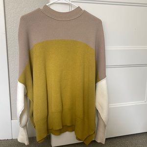 Free People - Easy Street color block sweater
